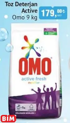 OMO  TOZ DETERJAN ACTİVE
